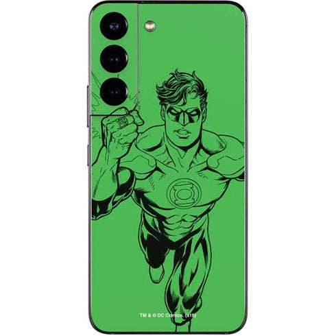 DC Comics Green Lantern Comic Pop Galaxy S22 Skin
